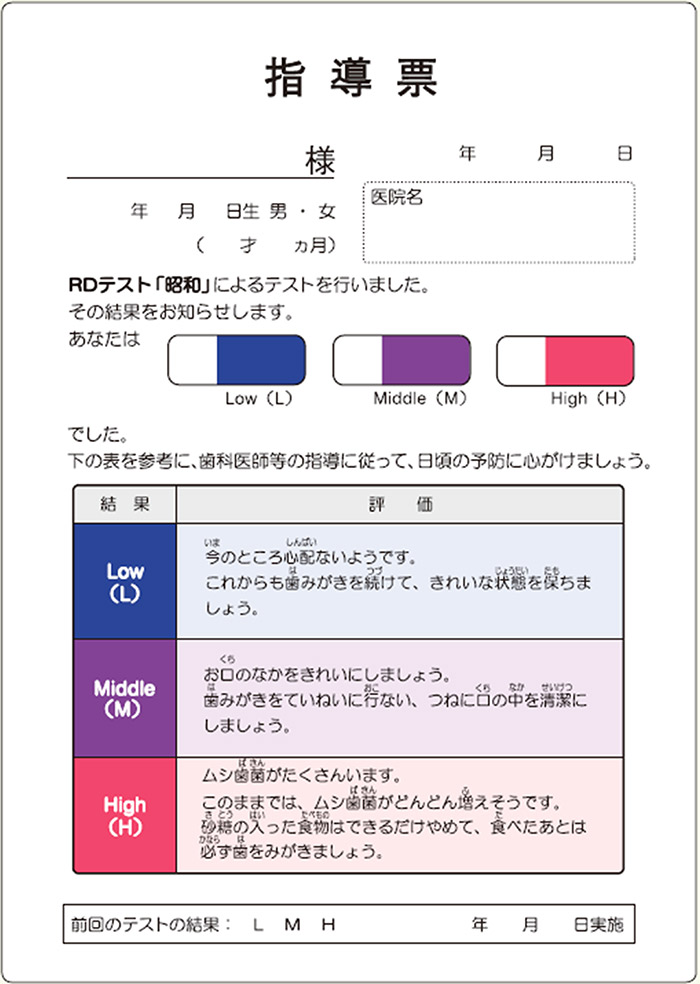 RDテスト けやき通り歯科クリニック 島根県松江市の最新歯科医療